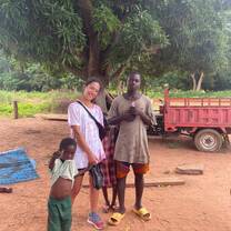 In a village