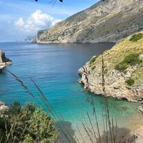 Beautiful blue water 