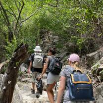 Hike and beach cleaning