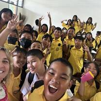 One of my classes during final week of teaching 