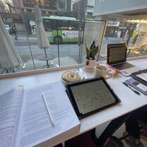 Studying is a must at Cafes 