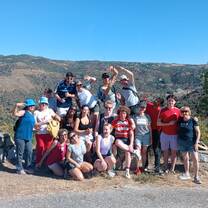 Group hike in Salamanca