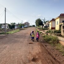 Image taken in on the main street of the housing location