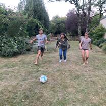 Host family football