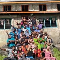 Volunteers and Fijian Youth