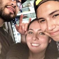 Me with Marco and Mateo