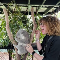 Me and a Koala!