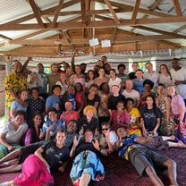 All the volunteers and youth members in Nukuilau!