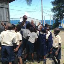 Class session in small school. 
