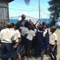 Class session in small school. 