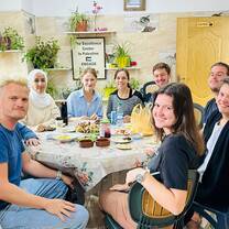 Breakfast at the center