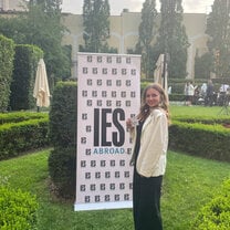 This picture was taken at an IES networking event in Milan, Italy.