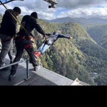 Bungjee jumping!