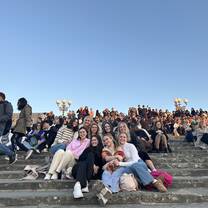 Weekly Tuesday tradition with my friends to watch the sunset at Piazzale Michaelangelo.