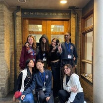 Last group photo before departure