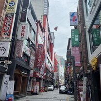 The streets of Busan