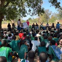 Sexual education workshop at Mwenilondo Primary School for pupils starting from age 11