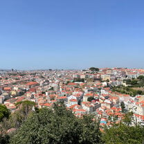 Views from the top of Lisbon