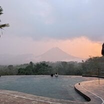 Sunsets over volcanoes (Highlight of my trip)