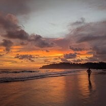 Sunsets at the beach