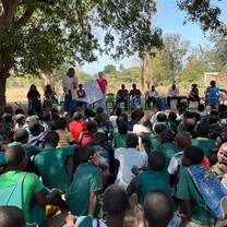 Sexual education workshop at Mwenilondo Primary School for pupils starting from age 11