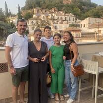 Me with Host Family in Granada, Spain