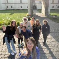 Tour of Miercurea Ciuc with local volunteers