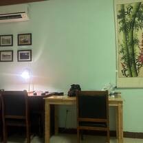 Another view of my room's study area