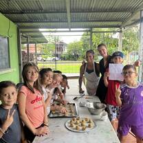 Baking cookies with all the kids!