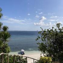 View from the dive resort