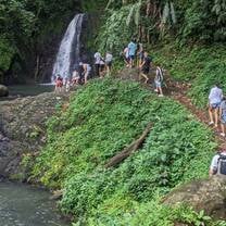 Beautiful Seven Sisters Falls waterfall hike in Grenada