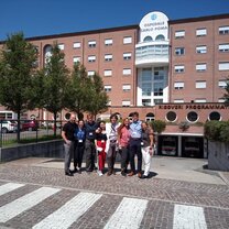 Last day in front of Hospital :( 