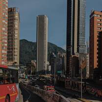 Architecture in Bogota city centre