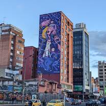 Street art in Chapinero, Bogota