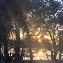 Taking a walk by the campsite next to the workplace