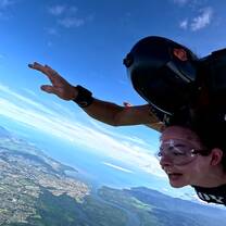 I jumped out of an airplane and it was AWESOME!