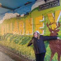 I was able to explore all over Ireland and see all the great towns within Ireland.