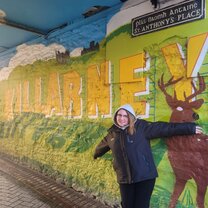 I was able to explore all over Ireland and see all the great towns within Ireland.