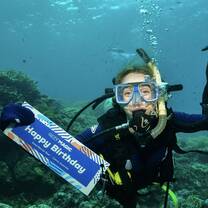 Scuba Diving in Cairns on my 21st Birthday!