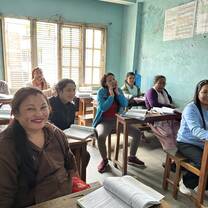 The classroom settings , grade 10 students 
