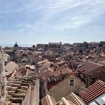 The View of Old Town Dubrovnik