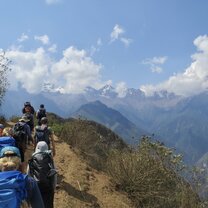 Hiking to Choquequirao, Peru