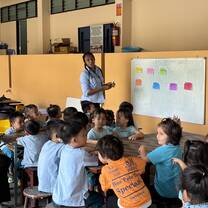 The presentation of the lesson