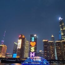 Nice view on Huangpu river!