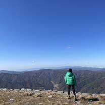 Hiking up Mount Taebaek 