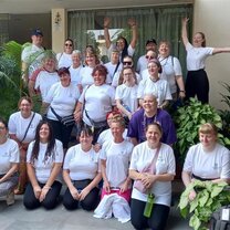 First day of our volunteering experience