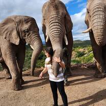 New friends made along the Garden Route :-)