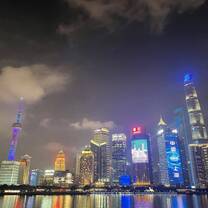 Shanghai at night