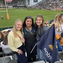 First rugby game!