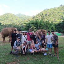 TEAM abroad group in Chiang Mai